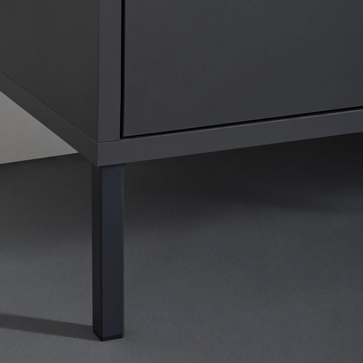 Lowboard in Anthrazit - Anthrazit, Modern (216/67cm) - Premium Living