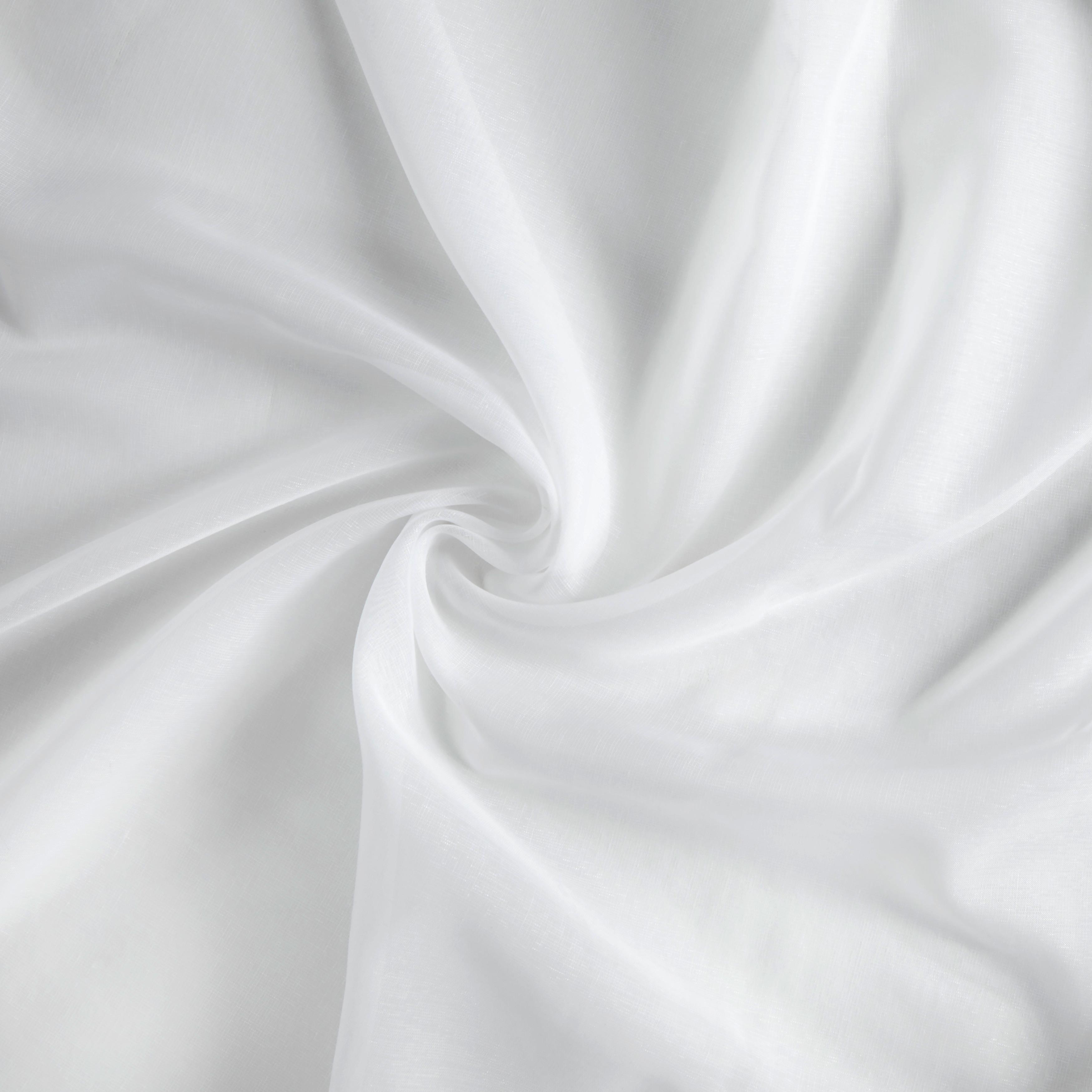 GARDINLÄNGD LEO TRANSPARENT 2 STK. -AKT- - vit, Klassisk, textil (140/255cm) - Premium Living
