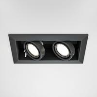 Deckenleuchte Metal Modern Schwarz max. 50 Watt - Schwarz, Trend, Metall (24,5/12,5/7cm) - MAYTONI