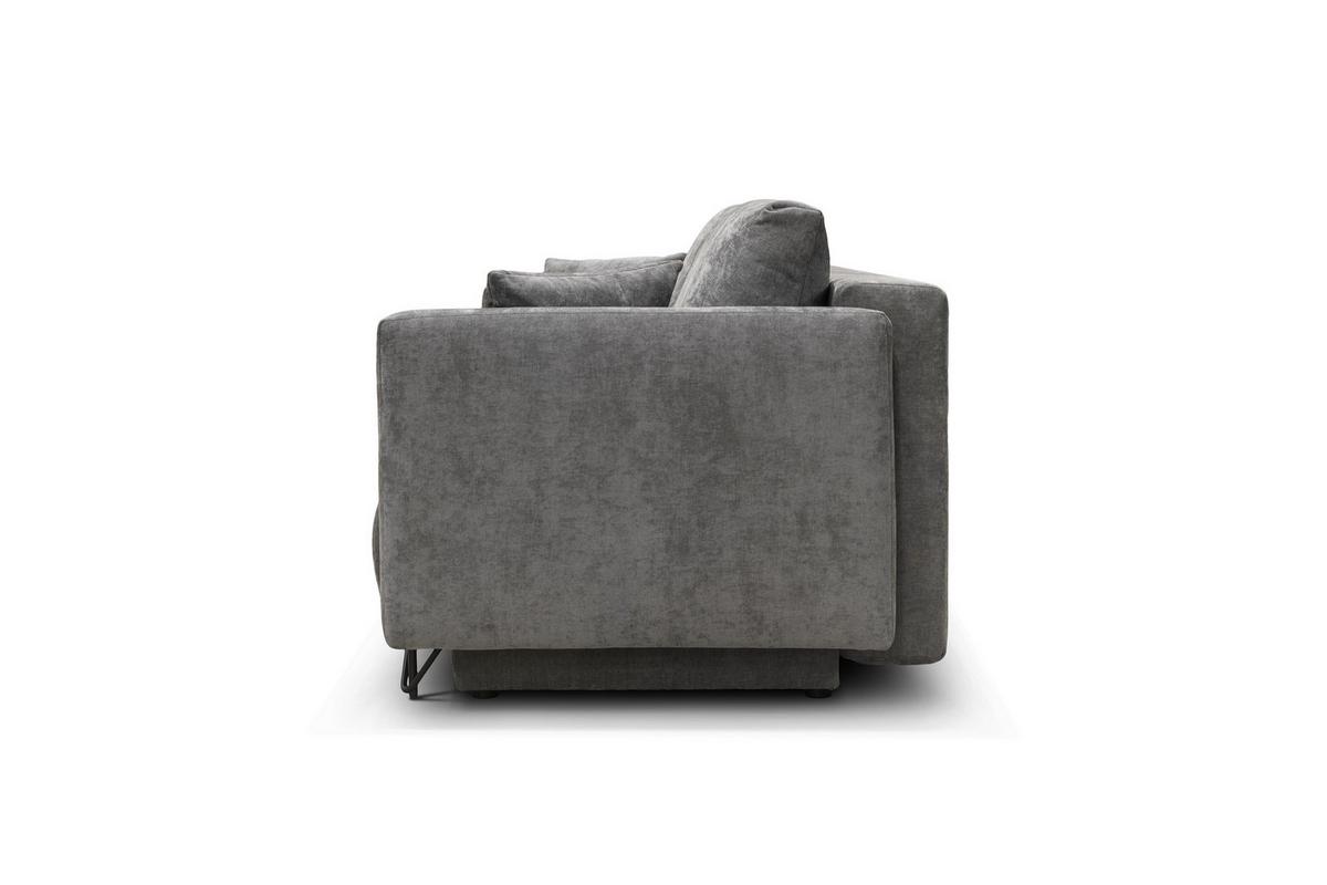 Kanapéágy Aldo - szürke, Design, textil (227/102/87cm) - Mömax