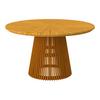 UTEBORD SANJA - teakfärg, Modern, trä (140/76cm) - Bessagi Garden