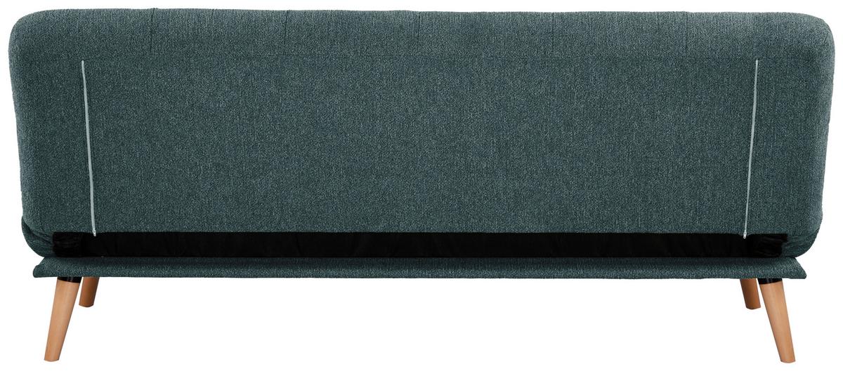 Fotelja Urbino - prirodne boje/plava, Moderno, drvo/tekstil (188/84/87cm) - Mömax