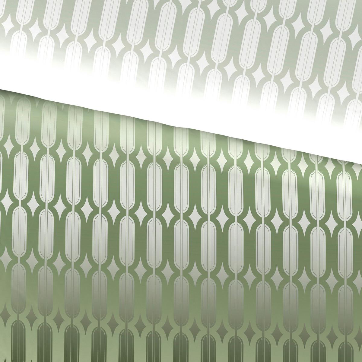 Bettwäsche Picol XXL in Grün ca. 200x220cm - Olivgrün/Grün, MODERN, Textil (200/220cm) - Premium Living