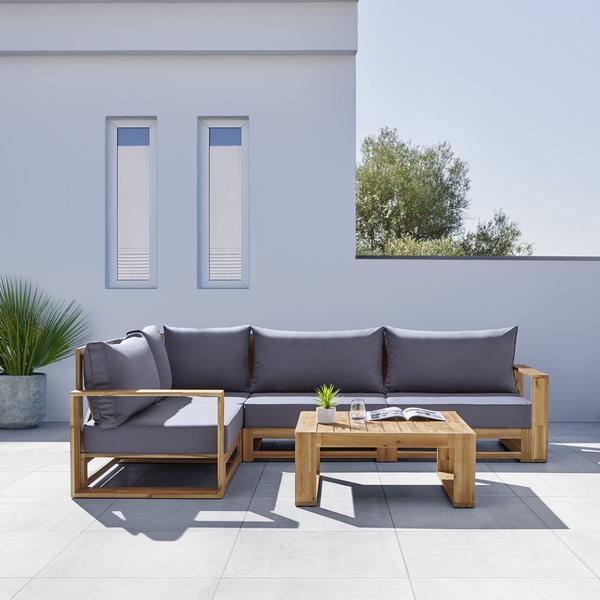 Loungegarnitur aus Akazienholz online bestellen