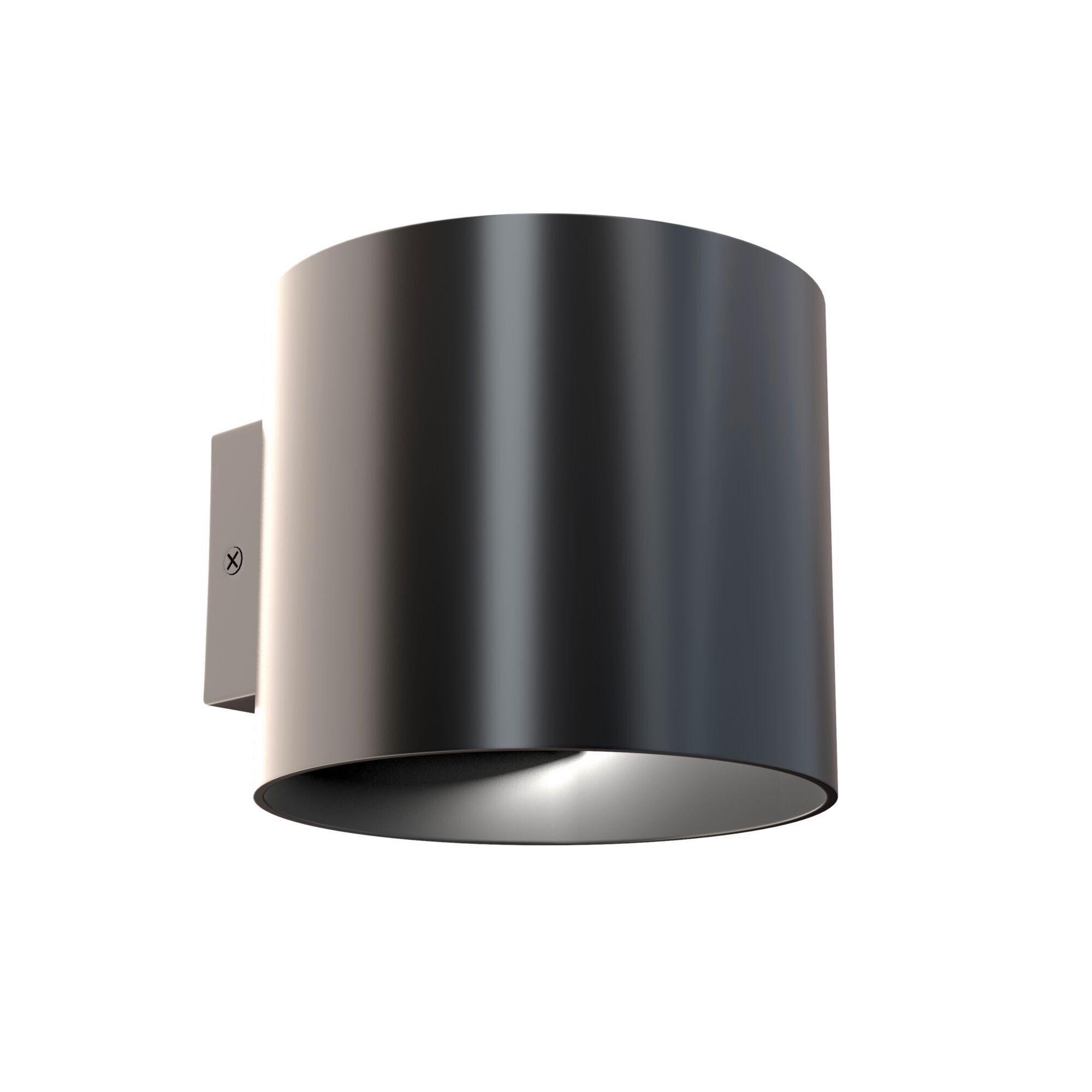 WANDLEUCHTE ROND - Schwarz, Trend, Metall (10/8.8/10cm) - MAYTONI
