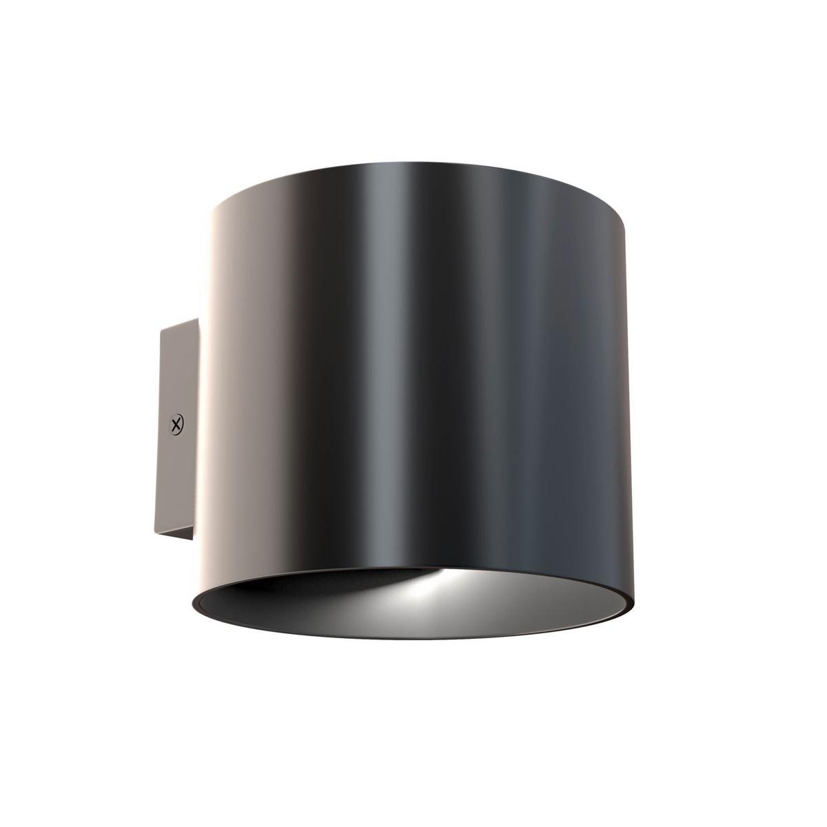 WANDLEUCHTE ROND - Schwarz, Trend, Metall (10/8.8/10cm) - MAYTONI