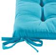 Ülőpárna Lola - Hit- - Türkiz, Textil (40/40/2cm) - Based