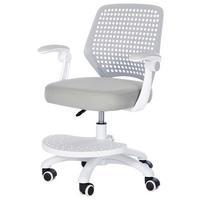 Ifjúsági Forgószék Smart Grow - világosszürke/fehér, Modern, műanyag/faalapú anyag (55/71,5-81,5/45cm) - Roba