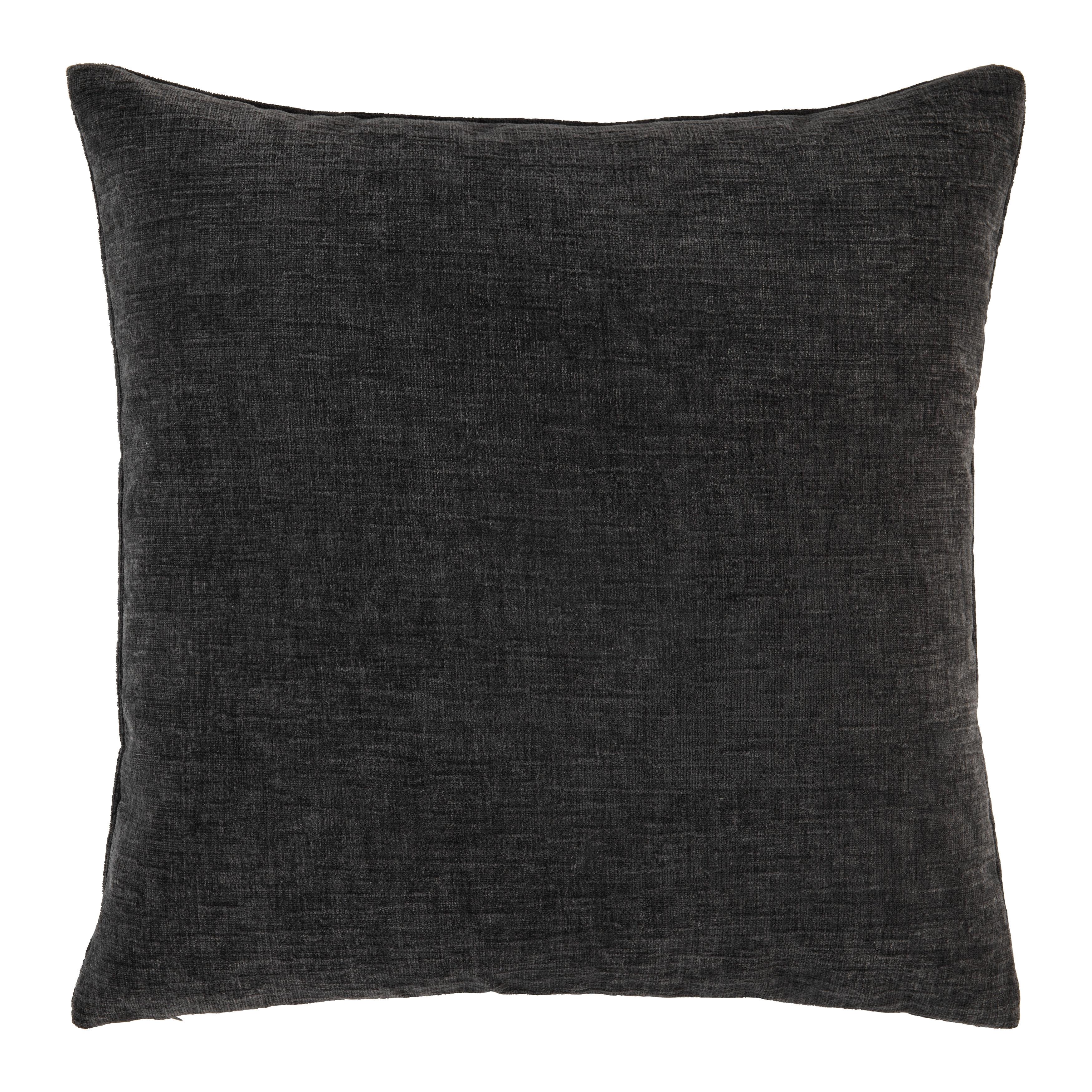 Prevleka Blazine Vera, Črna - črna, Konvencionalno, tekstil (40/40cm) - Mömax