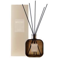 Raumduft Zen Bamboo in Creme ca. 500ml - Klar/Creme, Design, Glas (500ml) - Inscent
