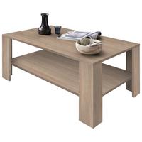 Dohányzóasztal Tölgy Színű Gina - tölgyfa színű/Sonoma tölgy, Konventionell, faalapú anyag (100/37,5/50cm)