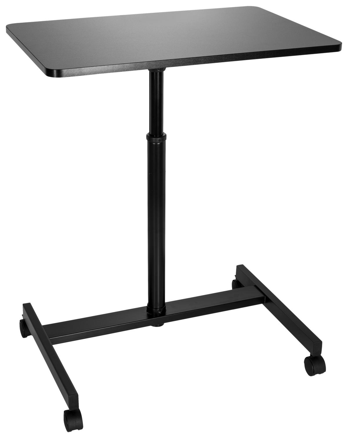 Dvižna Miza Stand Vm-su, Črna - črna, Basics, kovina/leseni material (70/48/80-114cm) - MID.YOU