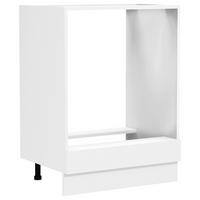 Omara Za Vgradnjo Štedilnika Fasola, Bela, Š 60cm - bela, Trend, umetna masa/leseni material (60/82/46cm) - MID.YOU
