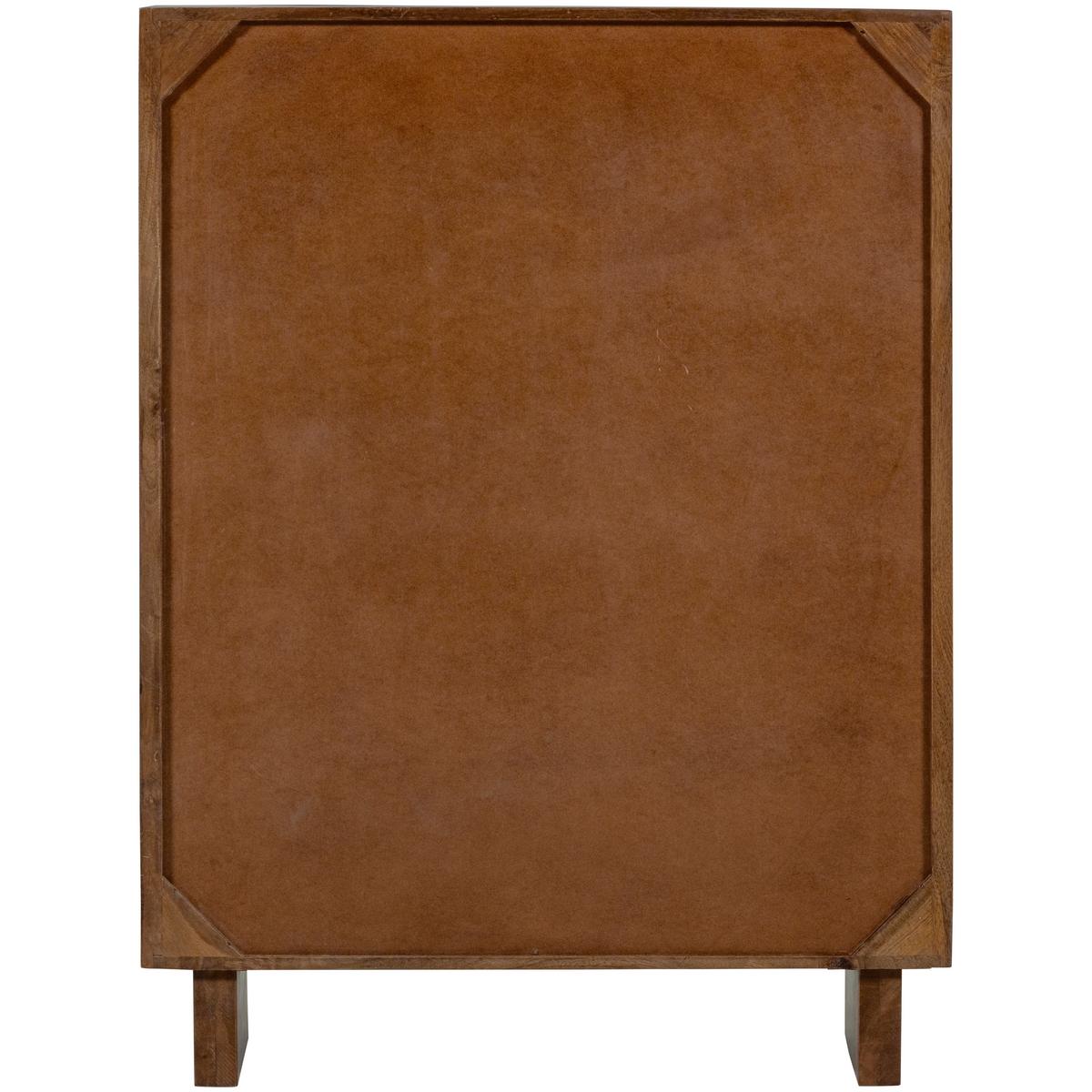 Vitrine Kella Dunkelbraun B: 100 cm - Dunkelbraun, Design, Glas/Holz (100/132/44cm) - Livetastic