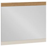 Oglindă NAXXAR - cașmir/culoare lemn stejar, Trend, sticlă/material pe bază de lemn (94,2/80/2cm) - Modern Living