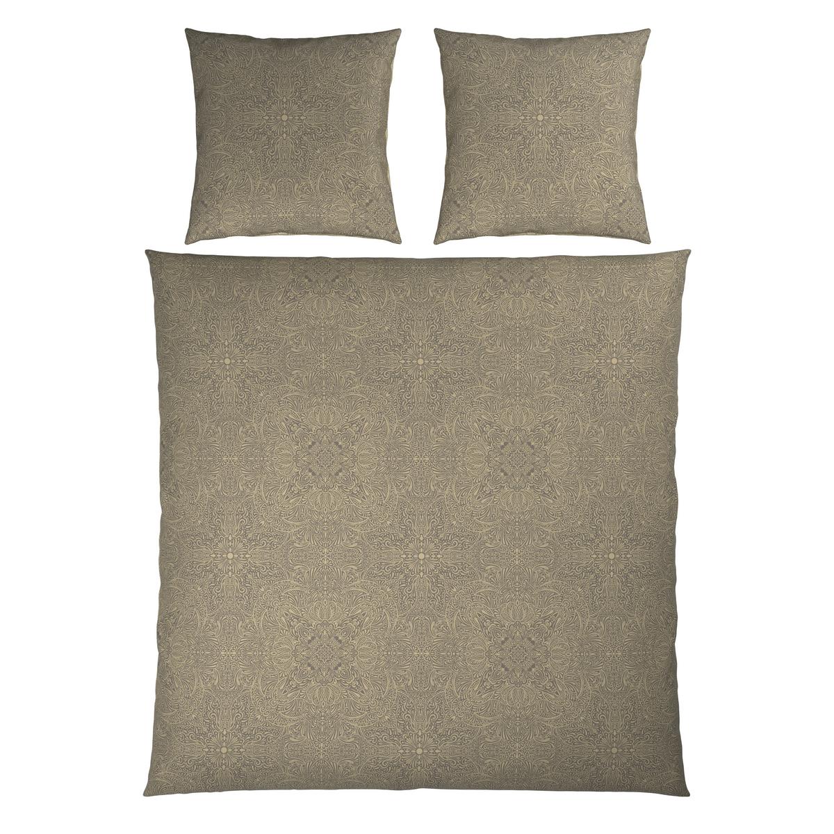 Bettwäsche Bella Wende XXL Grau ca. 200x200cm - Grau, MODERN, Textil (200/200cm) - Mömax