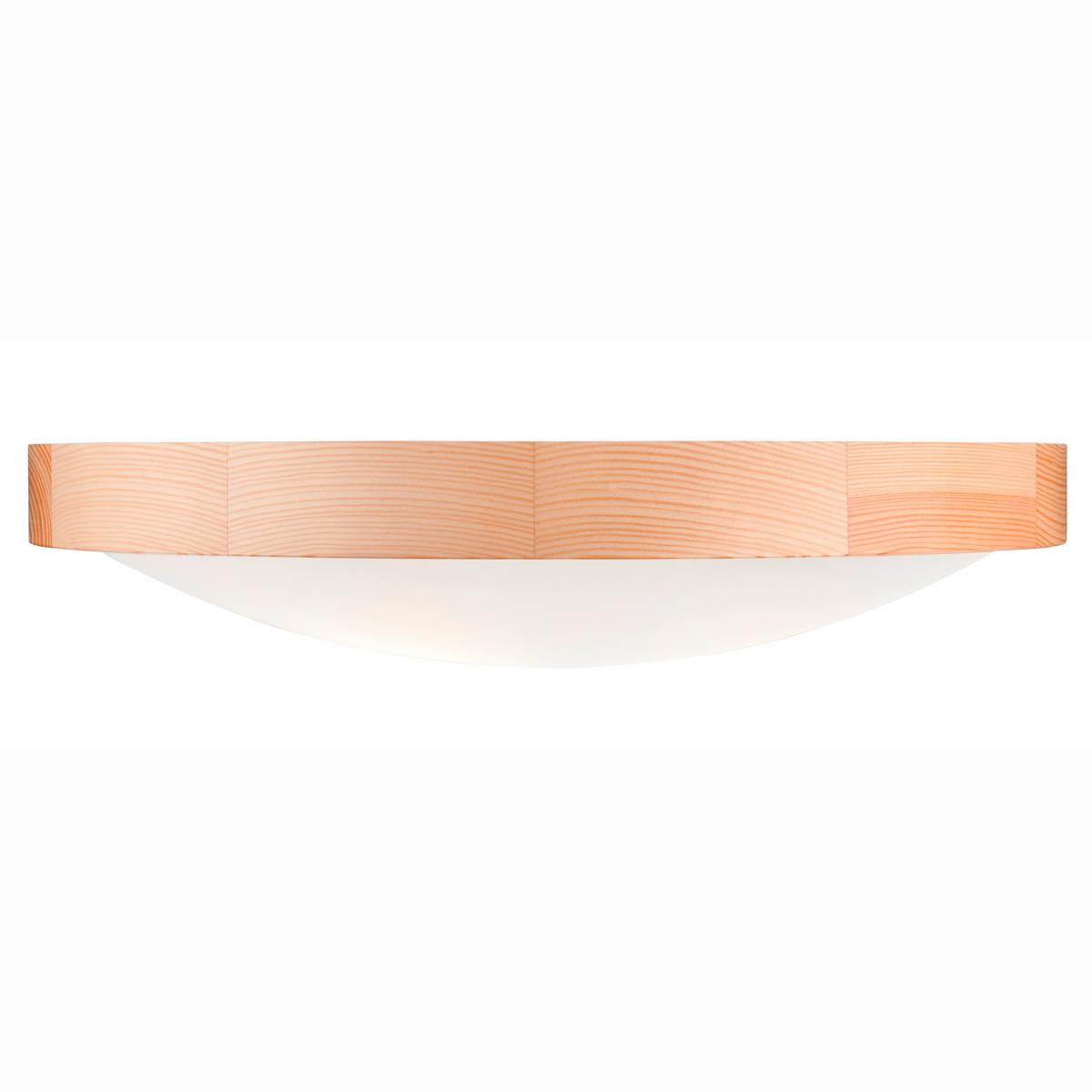 Deckenleuchte Anello max. 15 Watt - Kieferfarben, Natur, Holz (47/47/8cm)