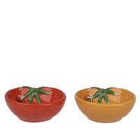 Zdjela Dekorativna Tomato - narančasta/crvena, Basics, keramika (12,8/12,3/5cm)