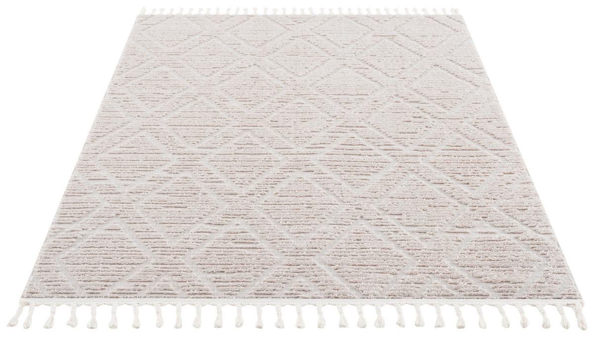 Szőtt Szőnyeg Kb. 120x170cm Giulia 3 - fehér, Modern, textil (120/170cm) - Bessagi Home