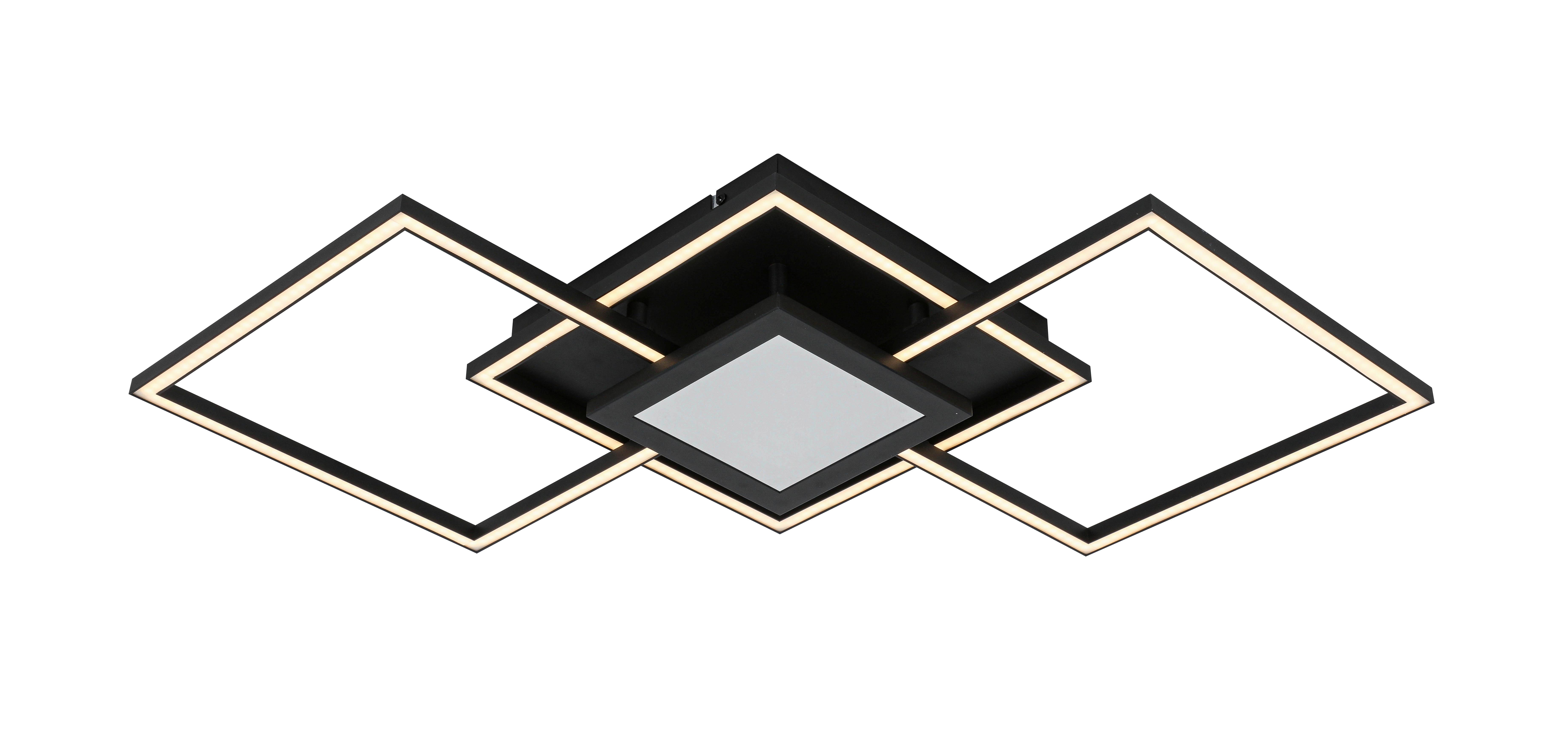 LAMPA SUFITOWA LED TEXAS *SBN* - czarny, Design, tworzywo sztuczne/metal (82/39,6/8,5cm) - Novel