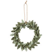 Kunstpflanze Dekokranz I Grün Ø ca. 15cm - Naturfarben/Grün, Basics, Kunststoff/Textil (15cm) - Mömax