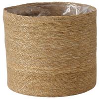 Blumentopf Sophy II Naturfarben Ø ca. 28cm - Naturfarben, Konventionell, Naturmaterialien (28/24cm) - Mömax