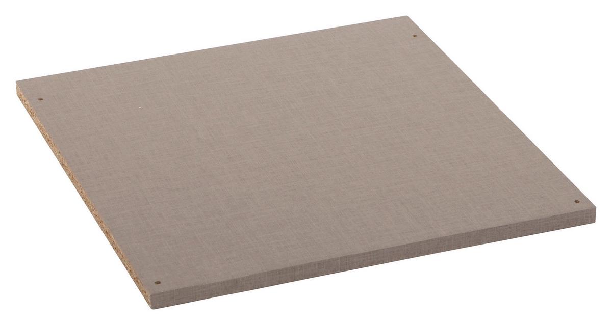 Set Polic Universal, 3-Delni - siva, leseni material (43/1,6/48cm) - Modern Living