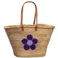 Strandtasche Palma Aus Palmblätter - Violett/Naturfarben, Weitere Naturmaterialien (27/55/30/15cm) Strandtasche Palma Aus Palmblätter - Violett/Naturfarben, Weitere Naturmaterialien (27/55/30/15cm)