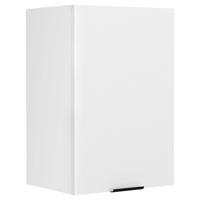 Küchenoberschrank Fasola - Weiss/Schwarz, Trend, Holzwerkstoff/Kunststoff (40/60/31cm) - MID.YOU