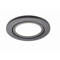 LED-Einbauspot Set Orbit Plus Schwarz - Schwarz, MODERN, Kunststoff (8cm) - HKT