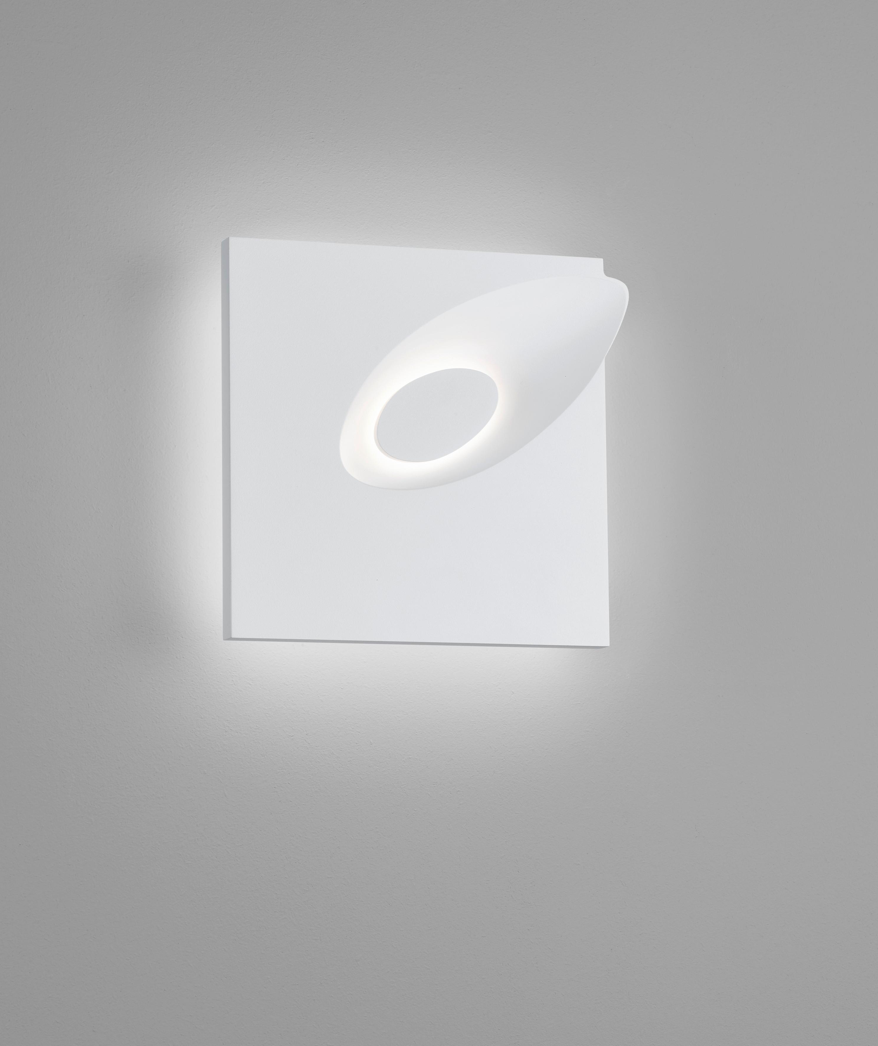KINKIET LED 28/2114.07 TAIL - biały, Design, metal (21/20/5,5cm) - Helestra