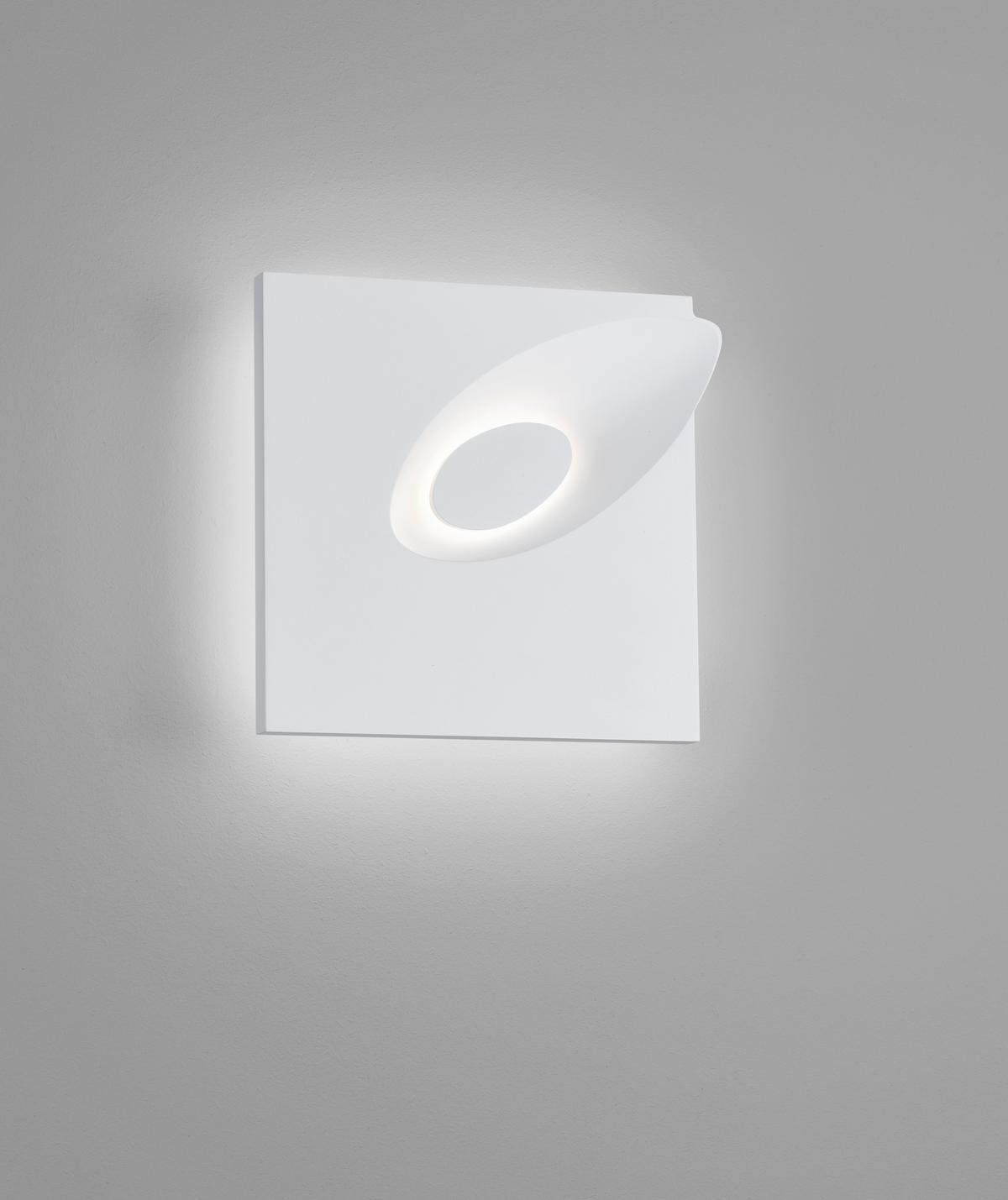 KINKIET LED 28/2114.07 TAIL - biały, Design, metal (21/20/5,5cm) - Helestra