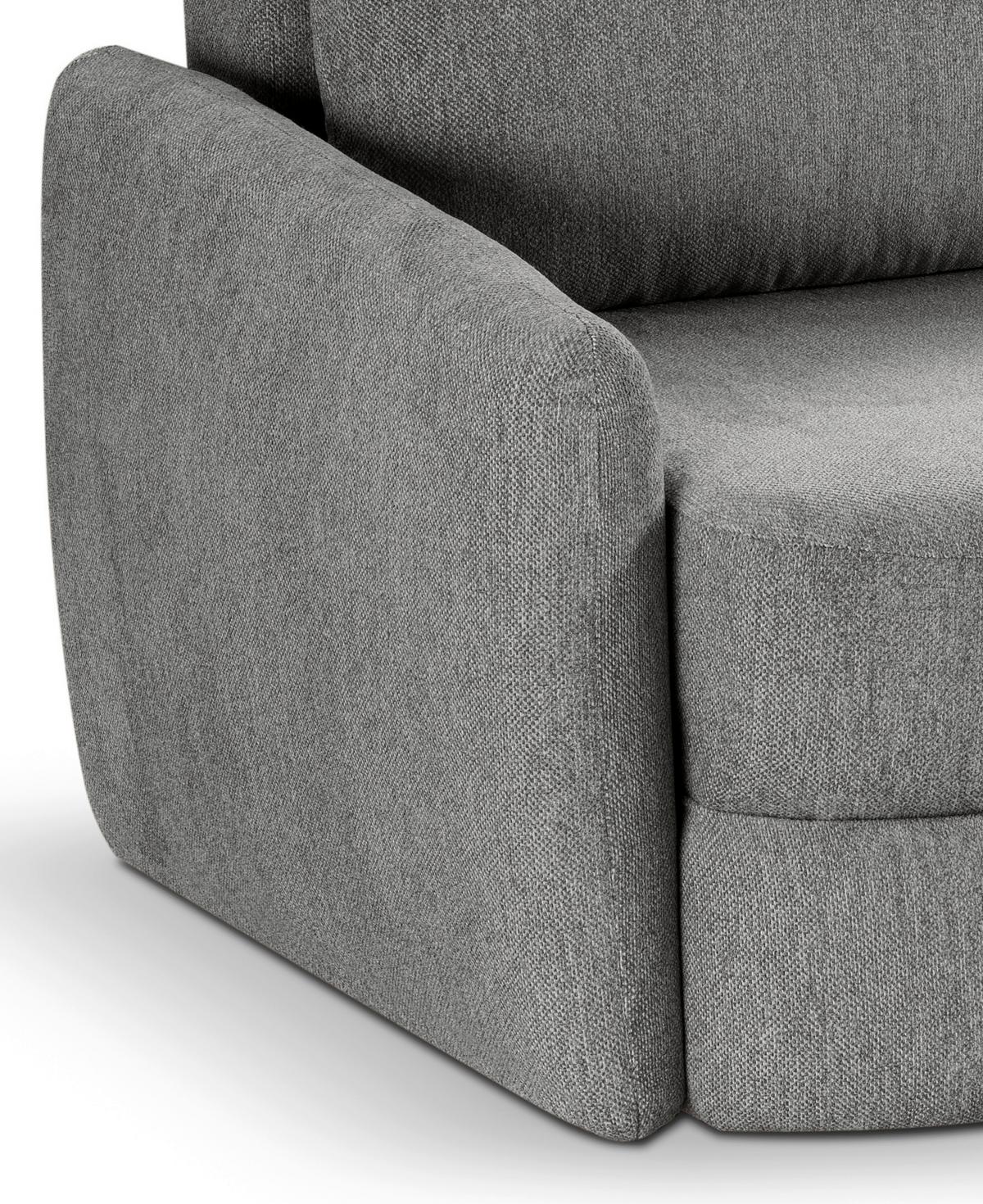 Schlafsofa Diana Grau - Schwarz/Grau, Basics, Holz/Kunststoff (231/93/108cm) - MID.YOU