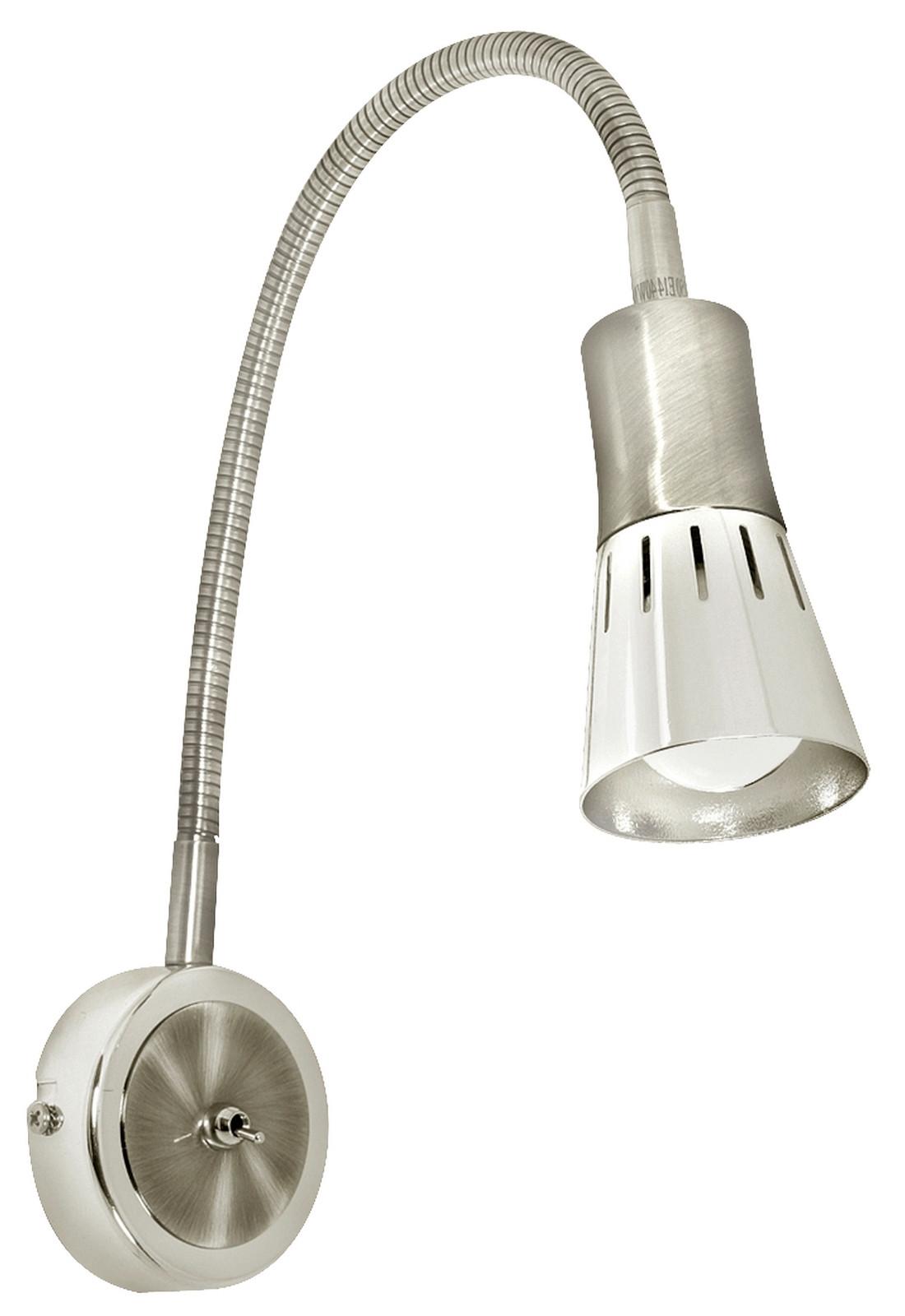 Svjetiljka Zidna 91-94776 - srebrne boje, Basics, metal (31/24/8cm)