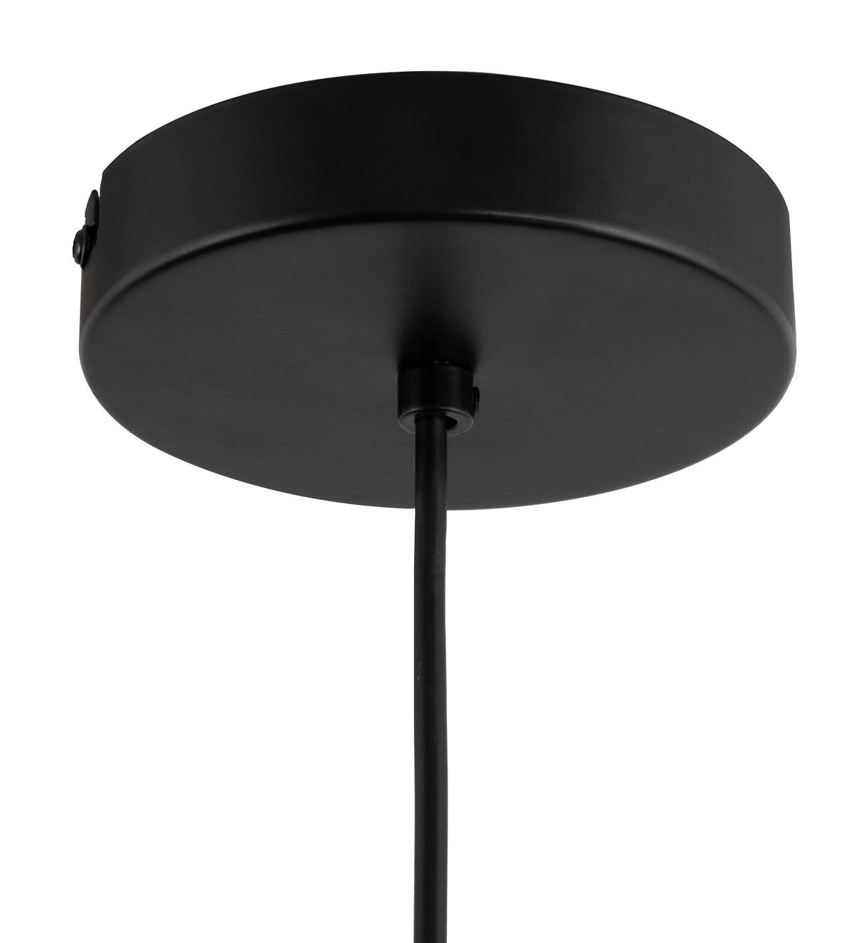 LAMPA WISZĄCA FIBI - czarny/ciemnoszary, Design, metal (60/120cm) - Collett's Monde