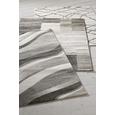 Webteppich Tina ca. 80x150cm - Anthrazit/Creme, KONVENTIONELL, Textil (80/150cm)