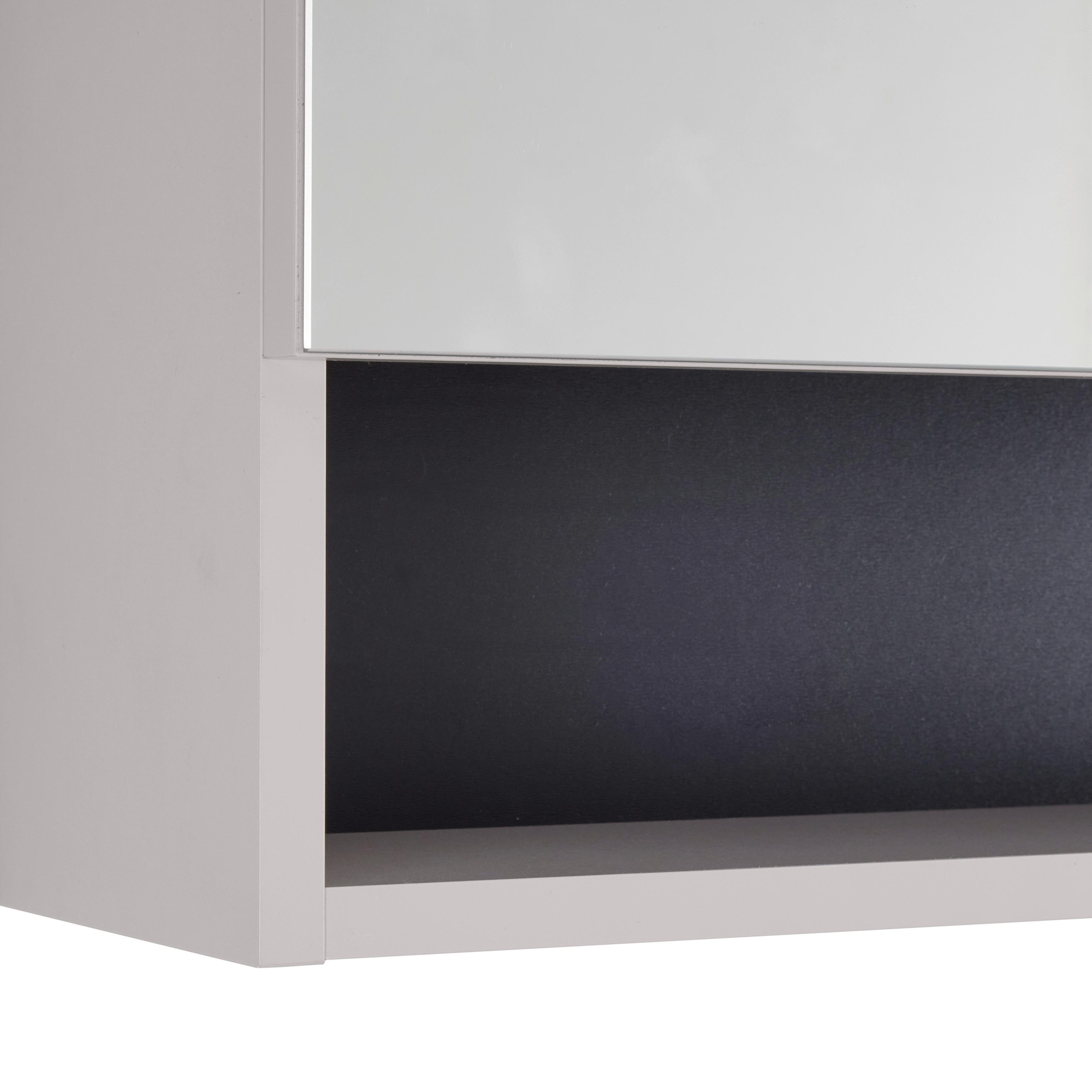 SPEGELSKÅP FLORENZ -EXKLUSIV- - kashmir, Modern, trämaterial (90/70/20cm) - Mömax