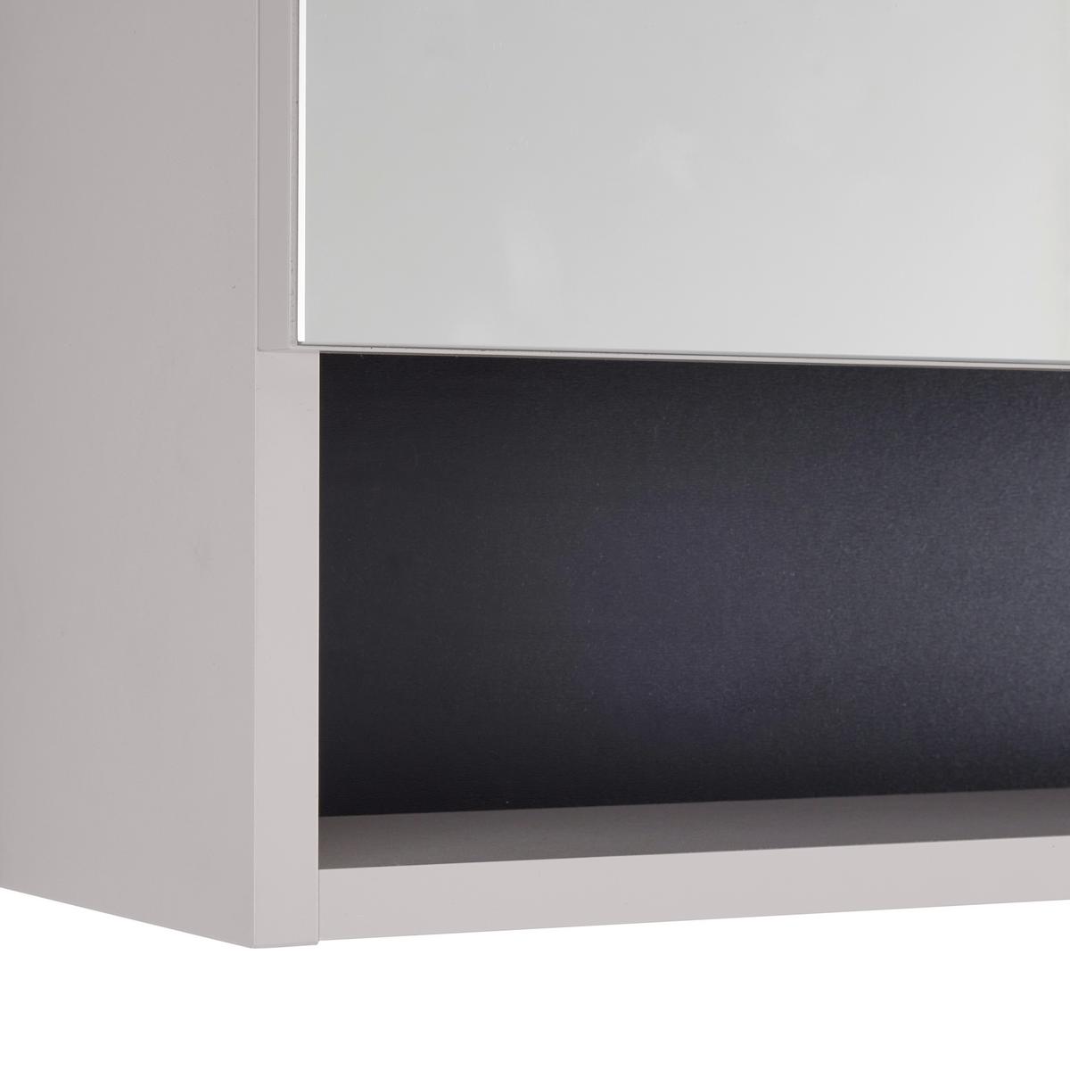 Spiegelschrank Florenz Kaschmir - Kaschmir, MODERN, Holzwerkstoff (90/70/20cm) - Mömax