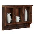 Hängevitrine in Braun - Braun, ROMANTIK / LANDHAUS, Glas/Holz (59/44/14cm) - Zandiara Hängevitrine in Braun - Braun, ROMANTIK / LANDHAUS, Glas/Holz (59/44/14cm) - Zandiara