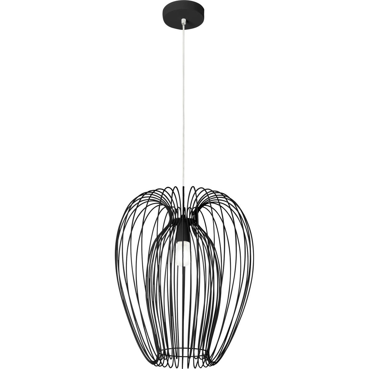 LAMPA WISZĄCA 3677-45-101 CAMP - czarny, Lifestyle, metal (40/200cm) - Fabas Luce