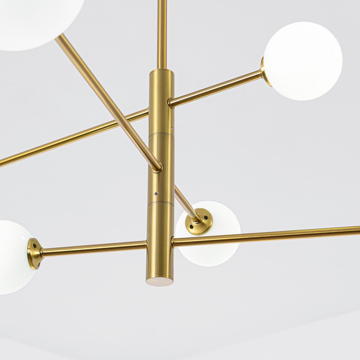 Hängeleuchte Dorado Goldfarben max. 40 Watt - Goldfarben, KONVENTIONELL, Metall (87/87/60cm)