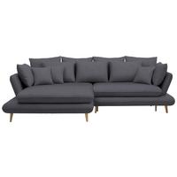 Kutna Garnitura Monte - tamno plava/prirodne boje, Romantično / ladanjski, tekstil/drvo (181/283cm) - Premium Living