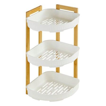 Etajeră pentru baie Angle Shelf Natureo - Basics (29/22/45cm)