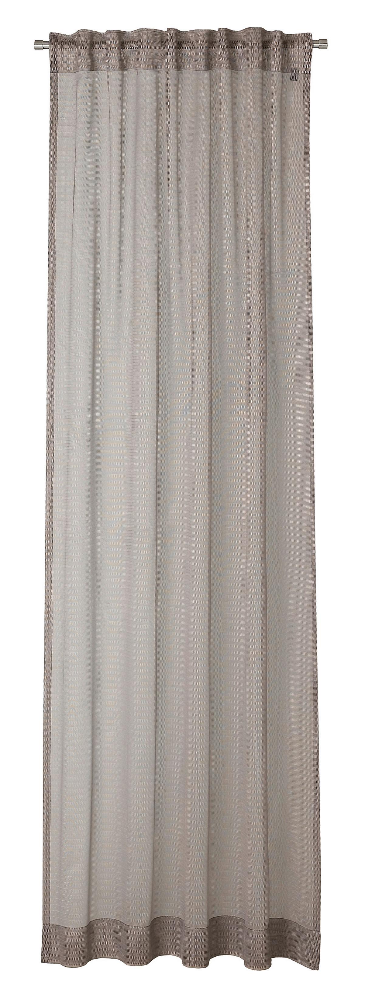ZASŁONA GOTOWA J-DELICATE JOOP! - brązowy, Design, tkanina (130/250cm) - Joop!