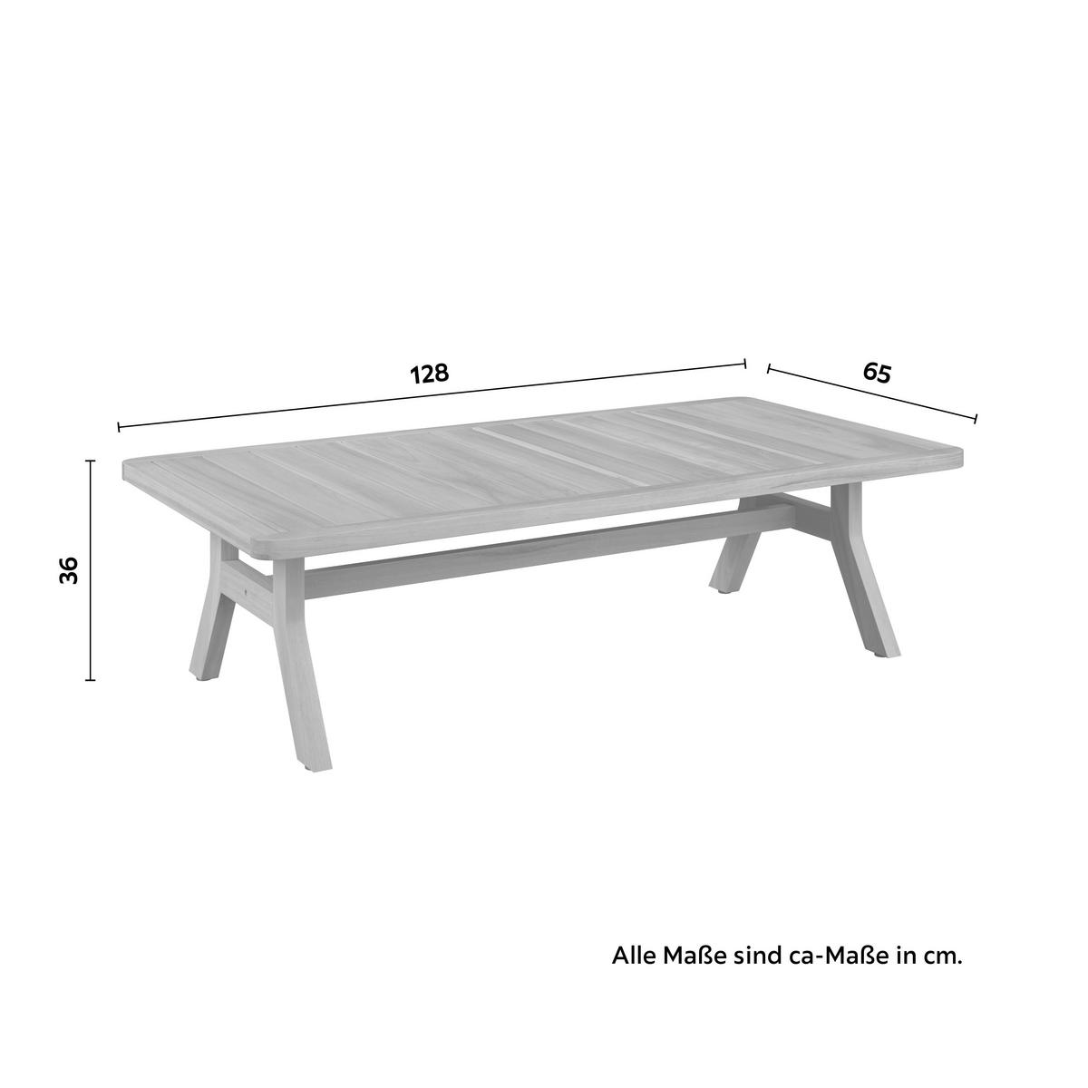 Set grădină Simba - culoare lemn acacia, Natur, lemn (100/65/36cm) - Mömax