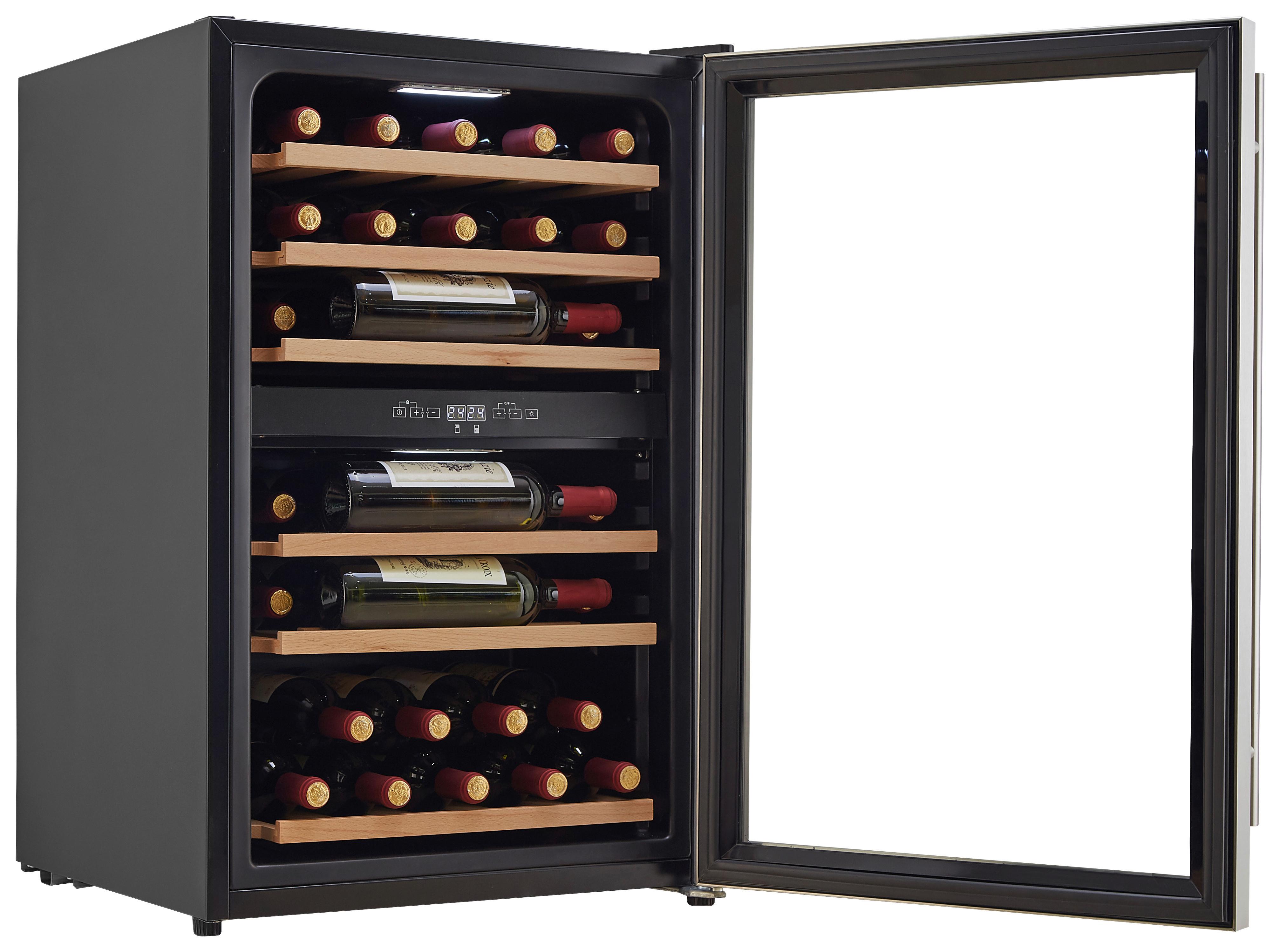 WEINKÜHLSCHRANK NABO WS 9739 - Schwarz, KONVENTIONELL (54/85/55cm)