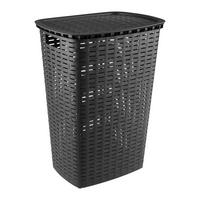 Coș de rufe clasic Anna - gri, Konventionell (45/60/34cm) - Mömax