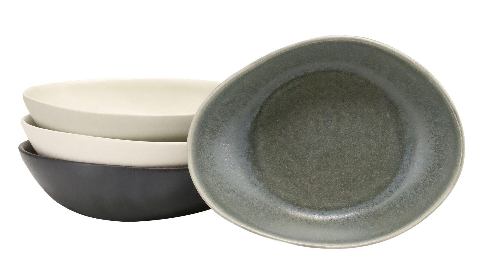 Set Skodelic Za Kosmiče Pietra Bunt, 4-Delni - večbarvno, Basics, keramika (20,5/16,5/5,2cm) - Creatable