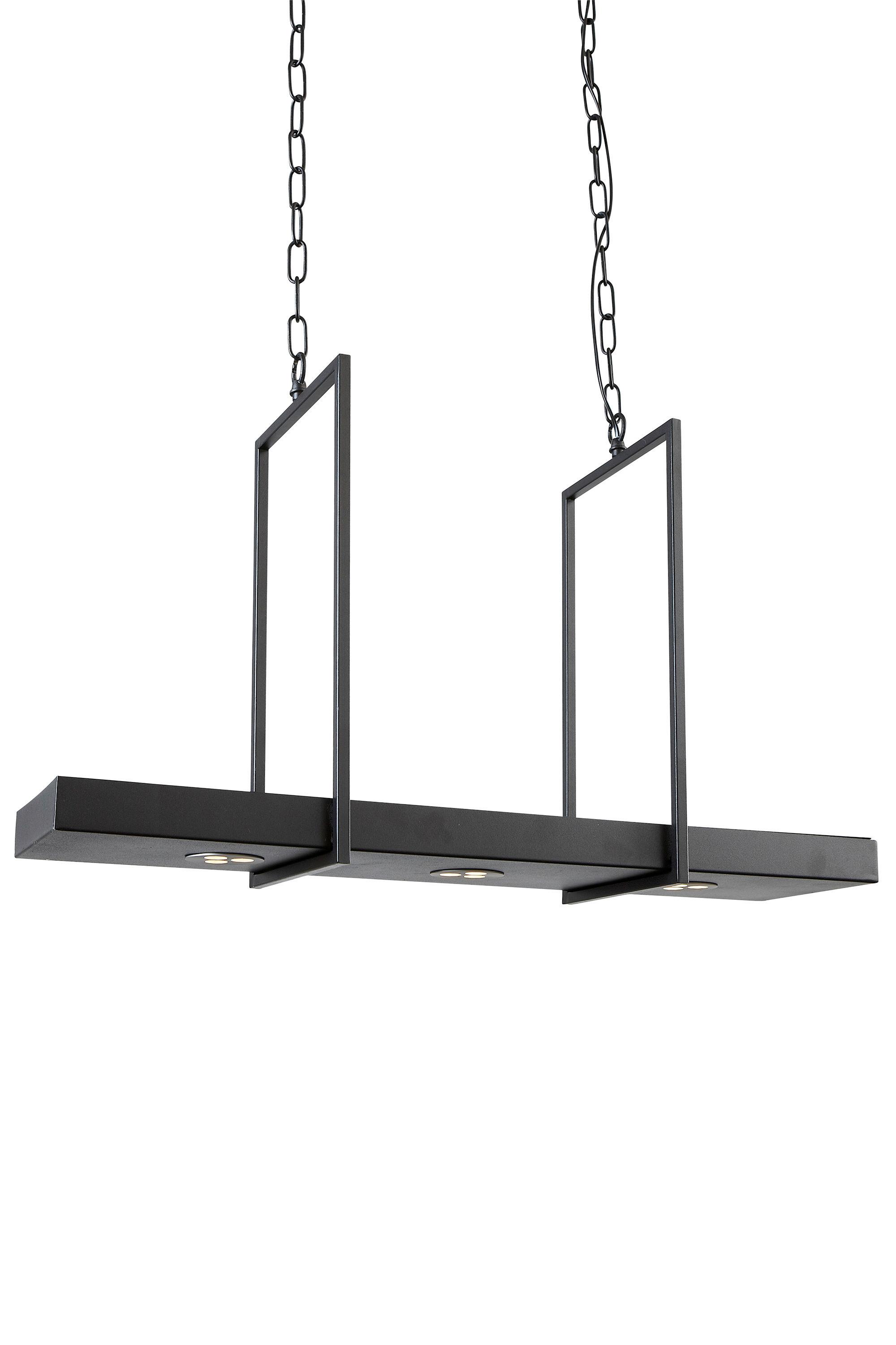 Pendelleuchte Tray max. 3 Watt - Schwarz, Basics, Metall (22,5/80/50cm) - Markslöjd