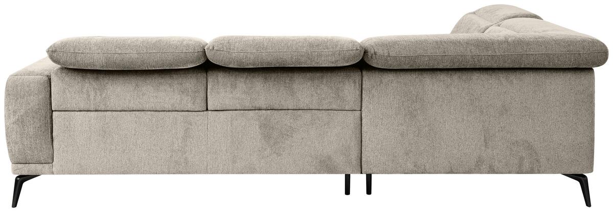 Kutna Garnitura Elch - zelena/crna, Moderno, tekstil/metal (214/81-96/281 CMcm) - Premium Living